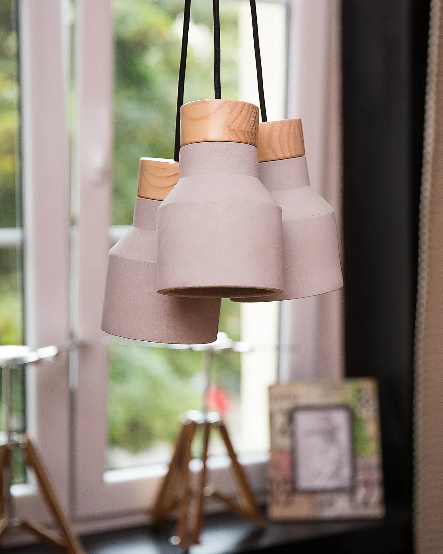 Lampa wisząca BAHT Beton Szary Wszystkie Lampy|Lampy Wiszące