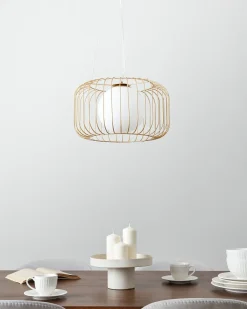 Clearance Lampa wisząca BAIROA Metal Złoty Wszystkie Lampy|Lampy Wiszące