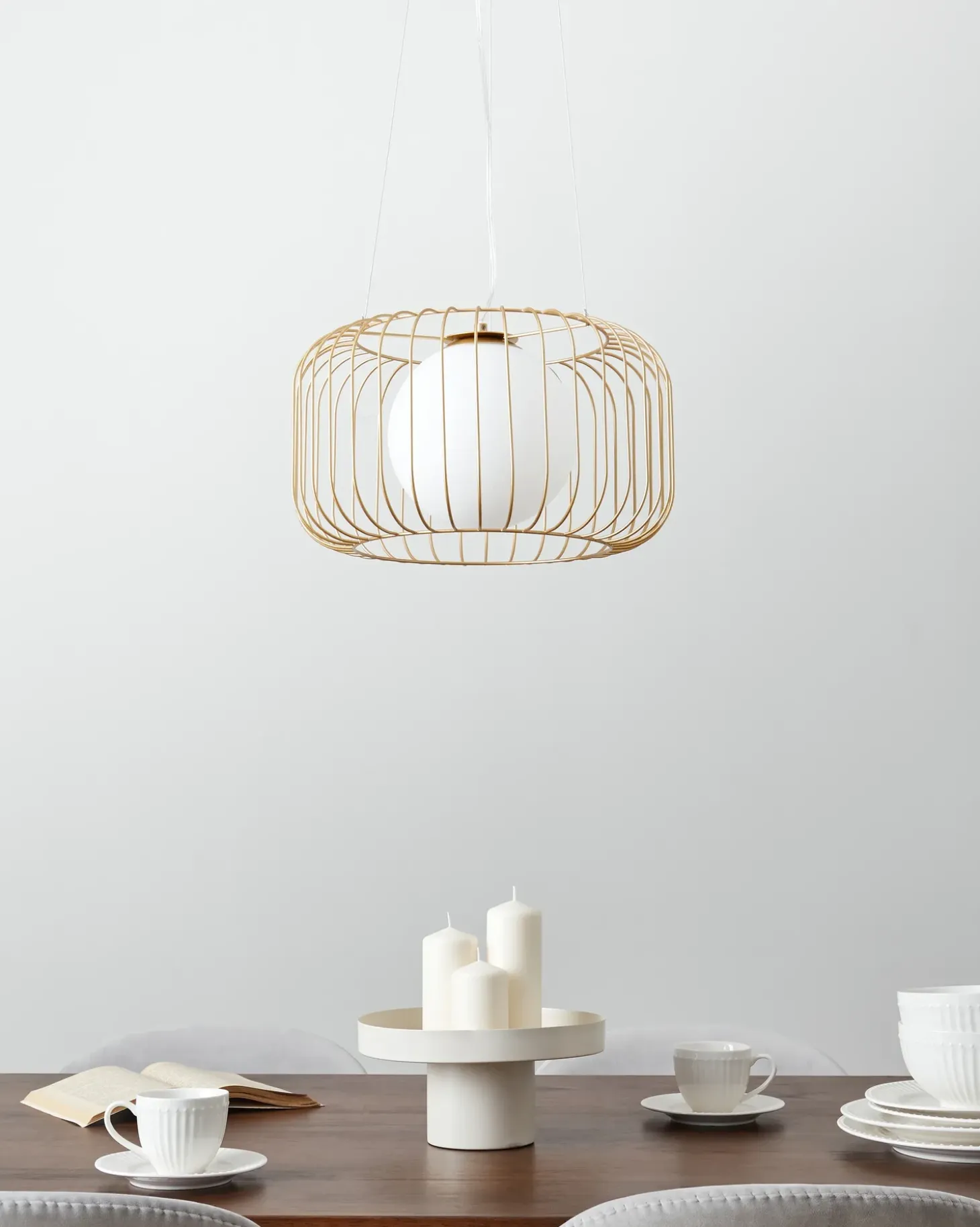 Clearance Lampa wisząca BAIROA Metal Złoty Wszystkie Lampy|Lampy Wiszące