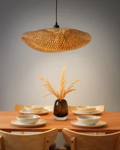 New Lampa wisząca BALHA Bambus Naturalny Wszystkie Lampy|Lampy Wiszące