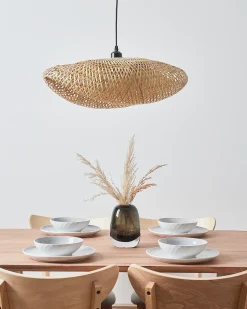 New Lampa wisząca BALHA Bambus Naturalny Wszystkie Lampy|Lampy Wiszące