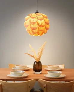 Outlet Lampa wisząca BAMPUR Bambus Naturalny Wszystkie Lampy|Lampy Wiszące