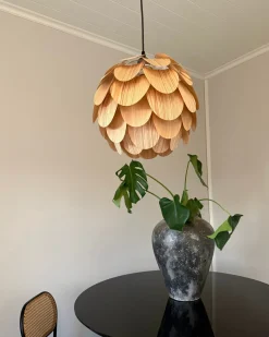 Outlet Lampa wisząca BAMPUR Bambus Naturalny Wszystkie Lampy|Lampy Wiszące