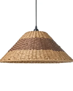 Discount Lampa wisząca BANCAL Papierowa plecionka Naturalny Wszystkie Lampy|Lampy Wiszące