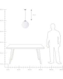 Clearance Lampa wisząca BARROW Szkło Wszystkie Lampy|Lampy Wiszące