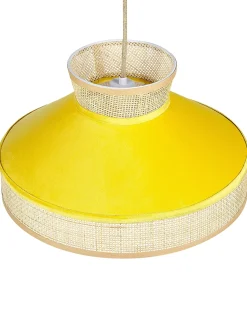 New Lampa wisząca BATALI Rattan Musztardowy Wszystkie Lampy|Lampy Wiszące