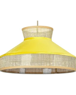 New Lampa wisząca BATALI Rattan Musztardowy Wszystkie Lampy|Lampy Wiszące