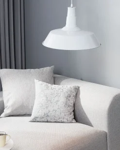 Outlet Lampa wisząca BAYOU Metal Biały Wszystkie Lampy|Lampy Wiszące