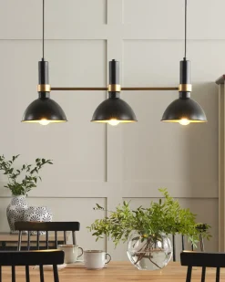 Online Lampa wisząca BELES Metal Czarny Wszystkie Lampy|Lampy Wiszące