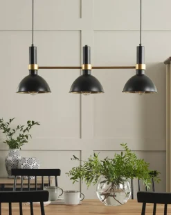 Online Lampa wisząca BELES Metal Czarny Wszystkie Lampy|Lampy Wiszące