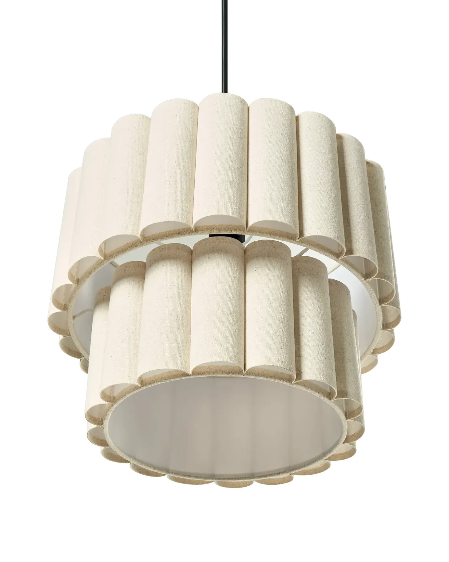Clearance BELESSA Len Jasnobeżowy Wszystkie Lampy|Lampy Wiszące
