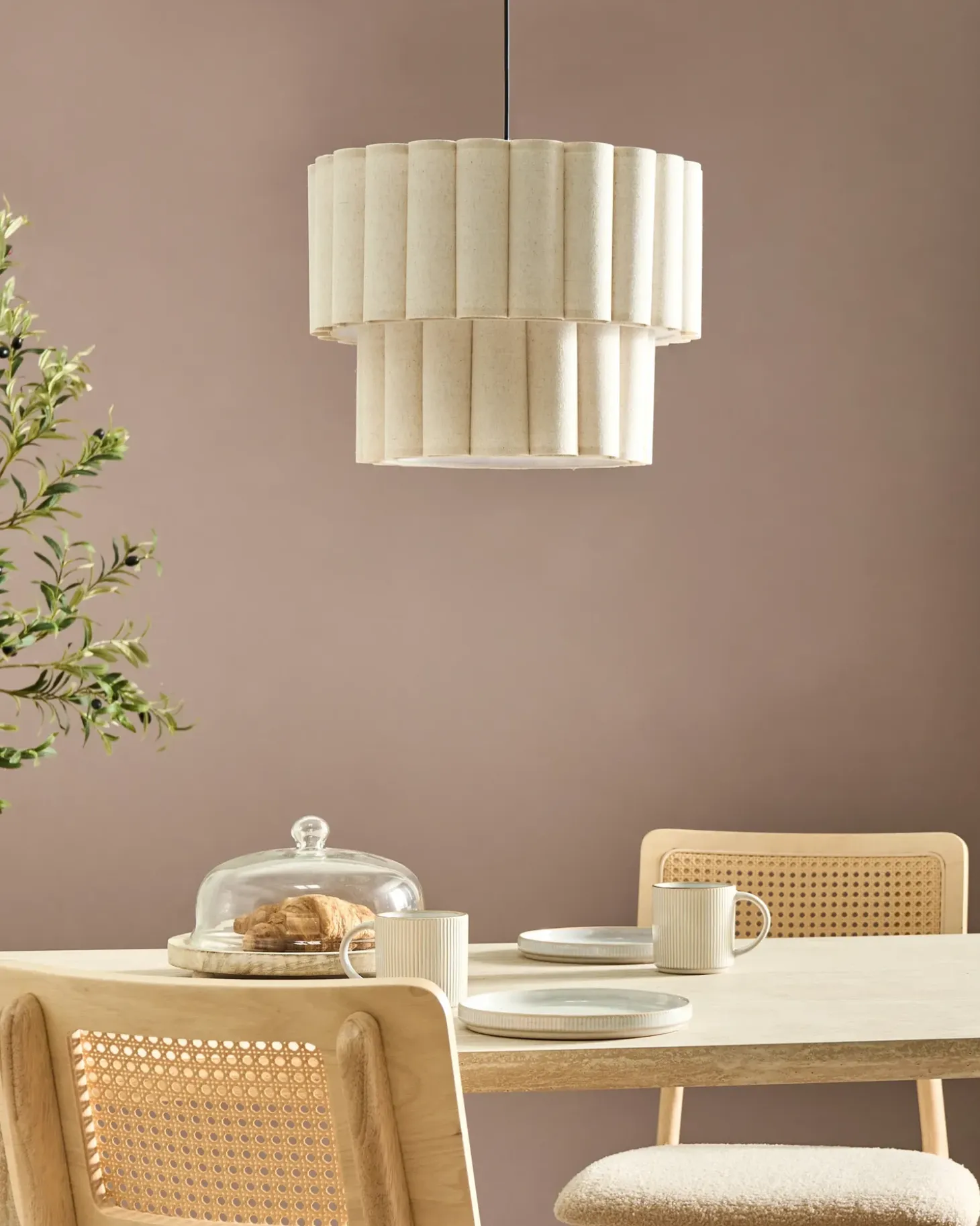 Clearance BELESSA Len Jasnobeżowy Wszystkie Lampy|Lampy Wiszące