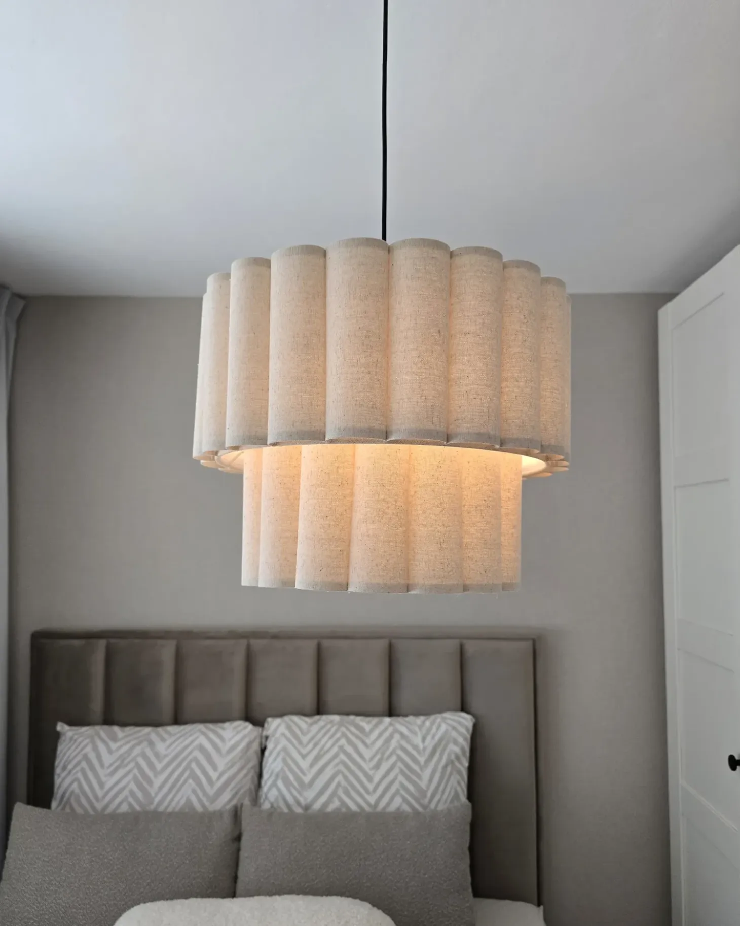 Clearance BELESSA Len Jasnobeżowy Wszystkie Lampy|Lampy Wiszące