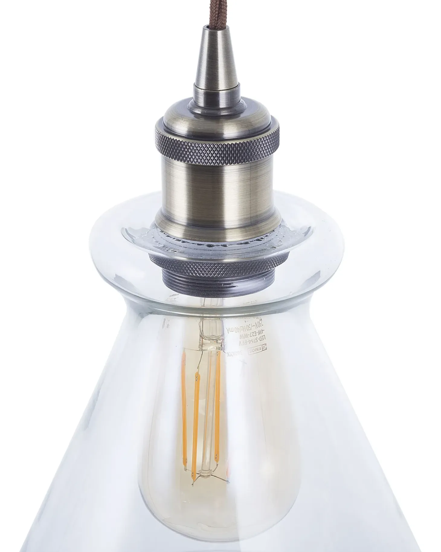 Clearance Lampa wisząca BERGANTES Szkło Wszystkie Lampy|Lampy Wiszące