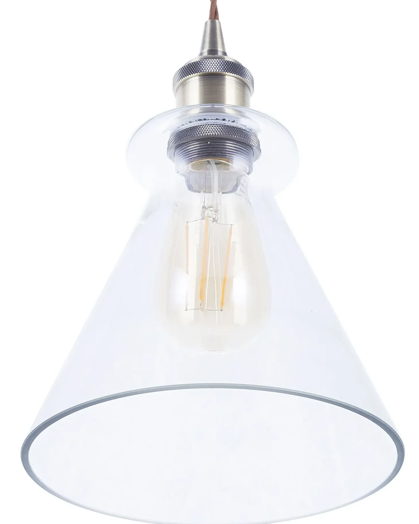 Clearance Lampa wisząca BERGANTES Szkło Wszystkie Lampy|Lampy Wiszące