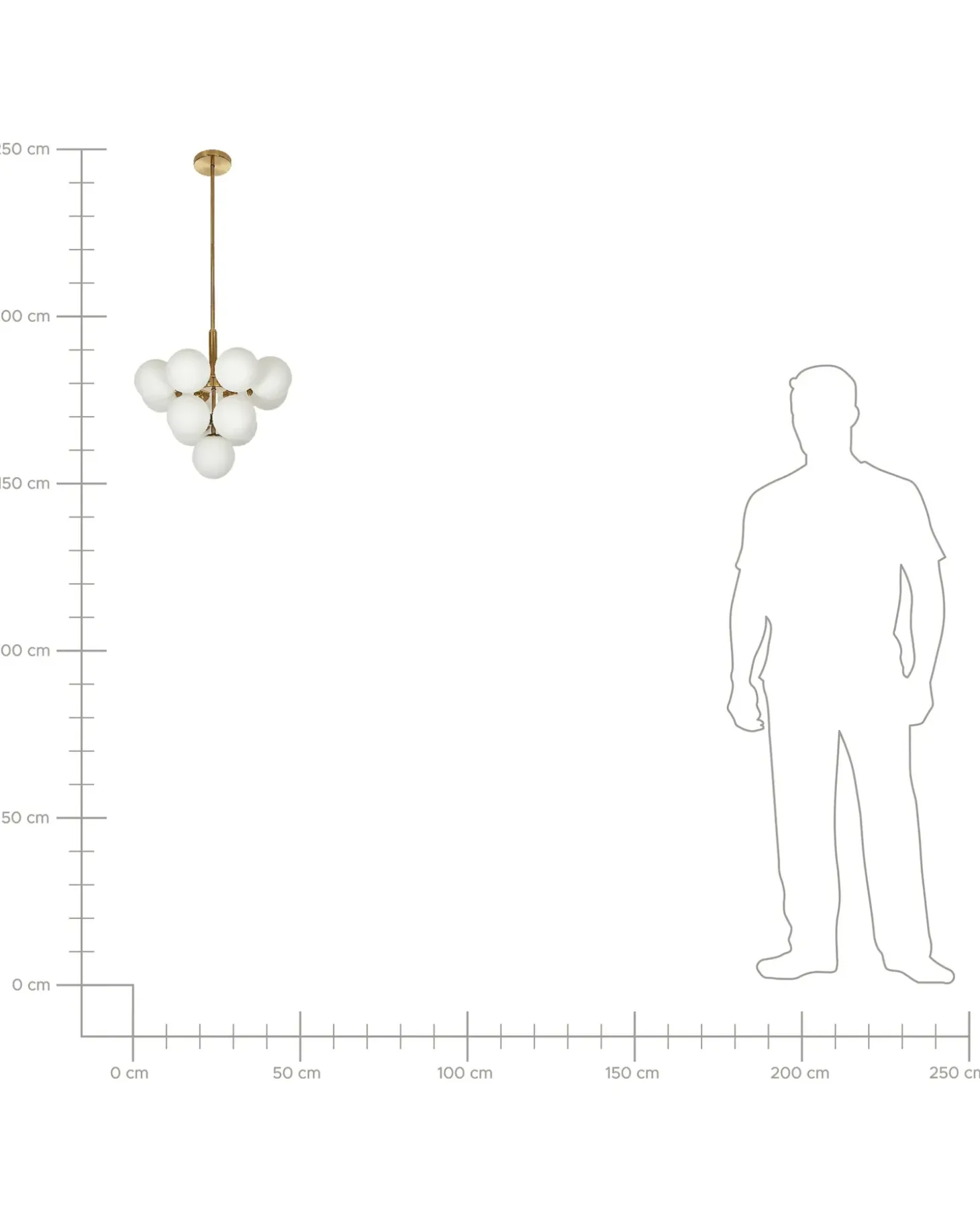 New Lampa wisząca BIRRIE Metal Mosiężny Wszystkie Lampy|Lampy Wiszące