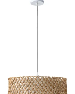 Hot Lampa wisząca BLONDIN Papierowa plecionka Naturalny Wszystkie Lampy|Lampy Wiszące