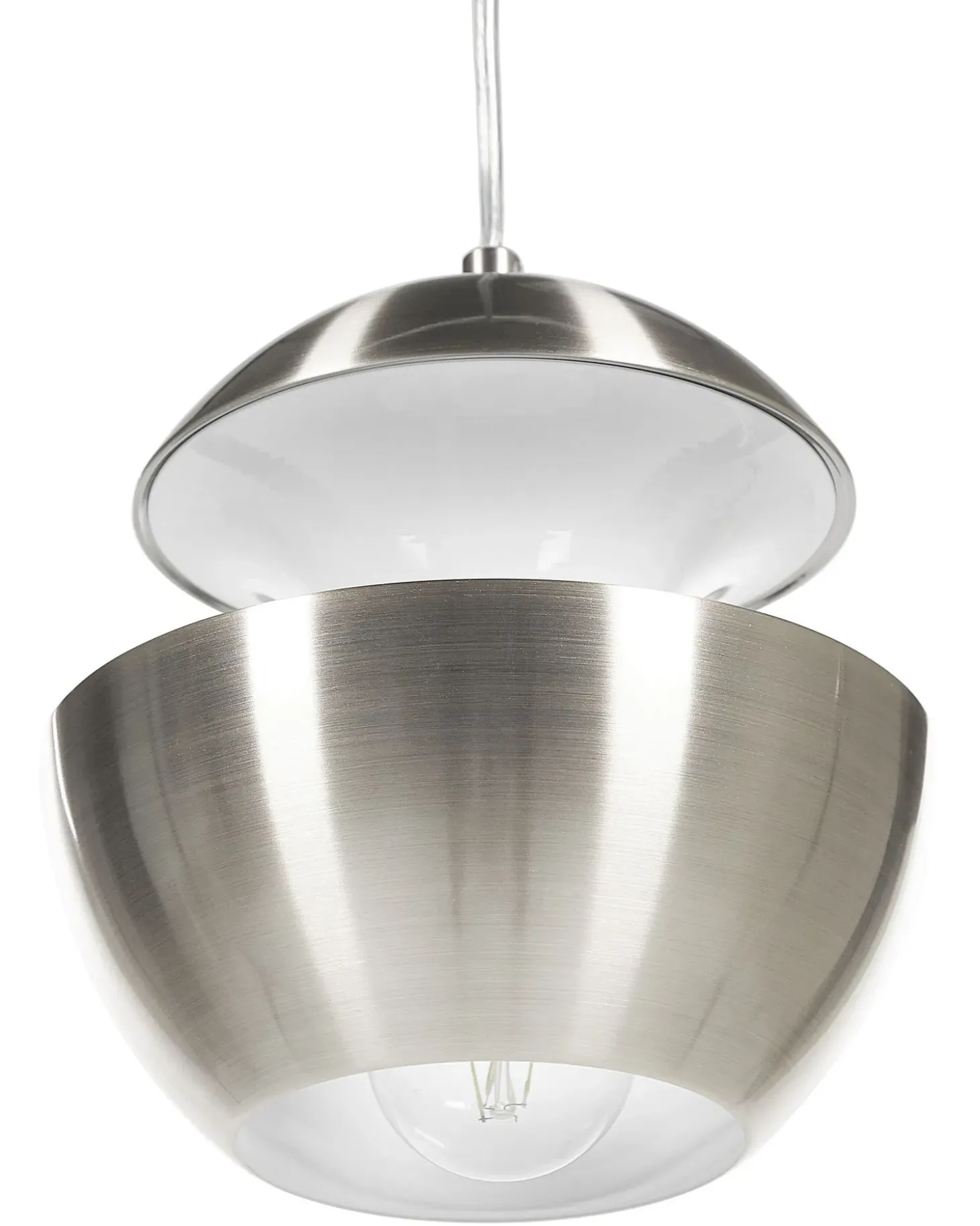 Hot Lampa wisząca BOJANA Metal Srebrny Wszystkie Lampy|Lampy Wiszące