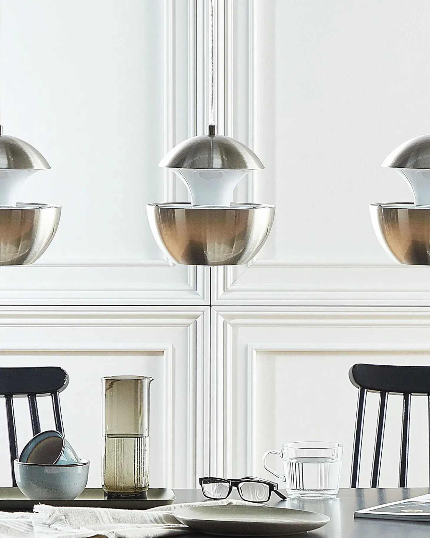 Hot Lampa wisząca BOJANA Metal Srebrny Wszystkie Lampy|Lampy Wiszące