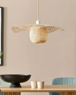 Sale Lampa wisząca BONITO Bambus Jasno Wszystkie Lampy|Lampy Wiszące