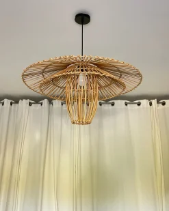Lampa wisząca BOTIJAS Rattan Wszystkie Lampy|Lampy Wiszące