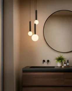 Clearance Lampa wisząca BOUES Metal Czarny Wszystkie Lampy|Wszystkie Lampy
