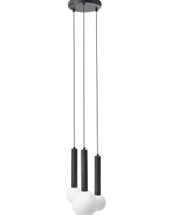 Clearance Lampa wisząca BOUES Metal Czarny Wszystkie Lampy|Wszystkie Lampy