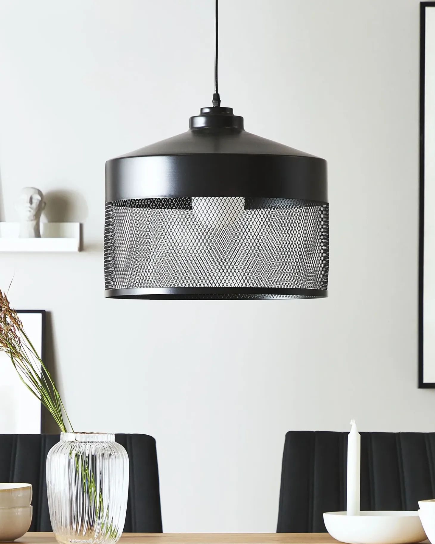 New Lampa wisząca CARDENER Metal Czarny Wszystkie Lampy|Lampy Wiszące