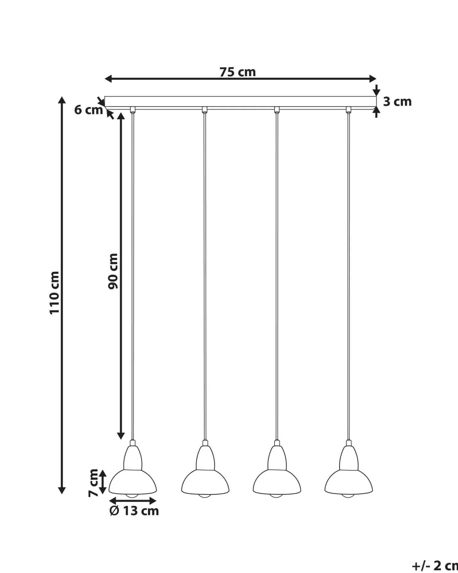 Discount Lampa wisząca CASTALY Metal Mosiężny Wszystkie Lampy|Lampy Wiszące