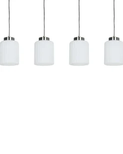 Best Lampa wisząca CAUDELO Metal Czarny/ biały Wszystkie Lampy|Lampy Wiszące