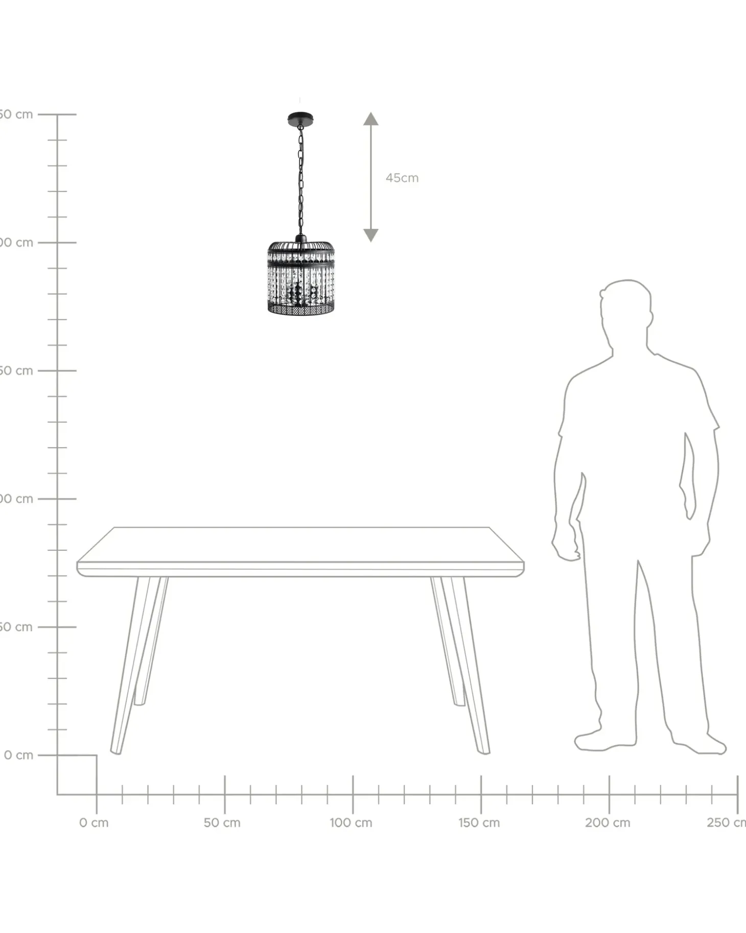 Sale Lampa wisząca CELON Metal Czarny Wszystkie Lampy|Lampy Wiszące