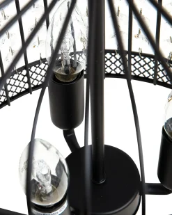 Sale Lampa wisząca CELON Metal Czarny Wszystkie Lampy|Lampy Wiszące