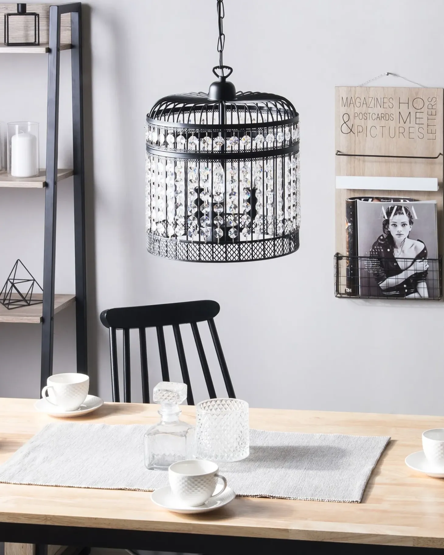 Sale Lampa wisząca CELON Metal Czarny Wszystkie Lampy|Lampy Wiszące