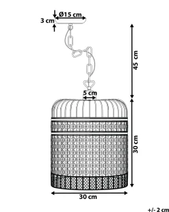 Sale Lampa wisząca CELON Metal Czarny Wszystkie Lampy|Lampy Wiszące