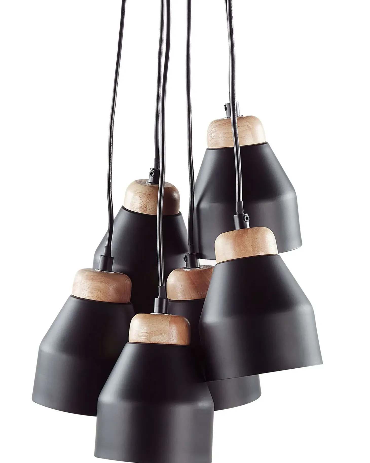 Online Lampa wisząca CESTOS Metal Czarny Wszystkie Lampy|Lampy Wiszące