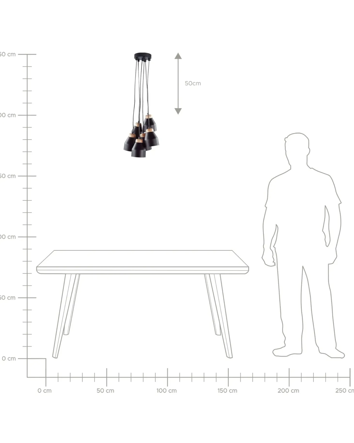 Online Lampa wisząca CESTOS Metal Czarny Wszystkie Lampy|Lampy Wiszące
