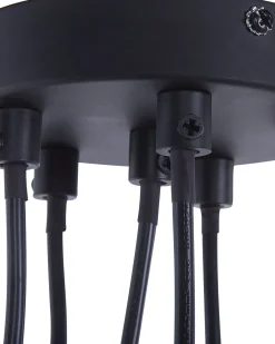 Online Lampa wisząca CESTOS Metal Czarny Wszystkie Lampy|Lampy Wiszące
