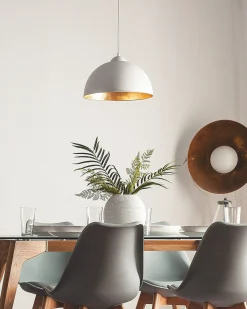 Sale Lampa wisząca CETINA Metal Biały Wszystkie Lampy|Lampy Wiszące