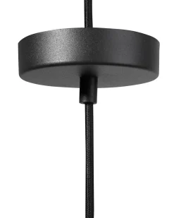Online Lampa wisząca CETINA Metal Czarny Wszystkie Lampy|Lampy Wiszące