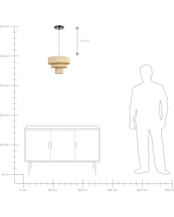 Online Lampa wisząca CHAMBO Papier Wszystkie Lampy|Lampy Wiszące