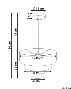 Online Lampa wisząca CHAMBO Papier Wszystkie Lampy|Lampy Wiszące