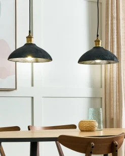 Online Lampa wisząca CHEYYAR Drewno mango Czarny Wszystkie Lampy|Lampy Wiszące