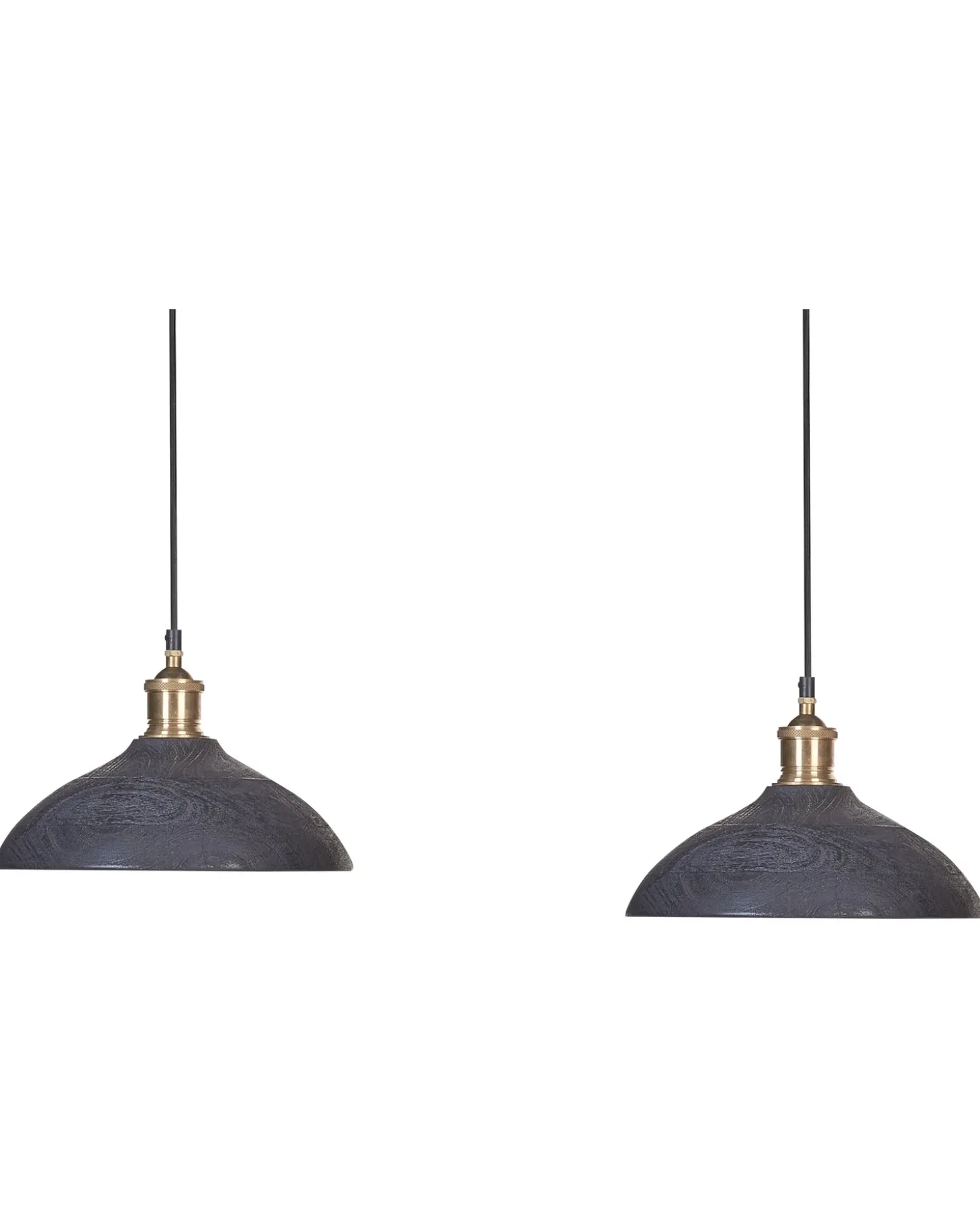 Online Lampa wisząca CHEYYAR Drewno mango Czarny Wszystkie Lampy|Lampy Wiszące