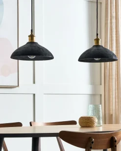 Online Lampa wisząca CHEYYAR Drewno mango Czarny Wszystkie Lampy|Lampy Wiszące