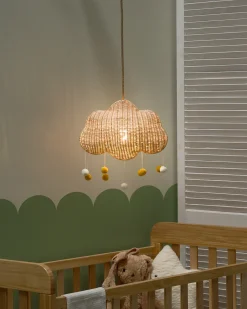Lampa wisząca Chmurka ONON Rattan Naturalny