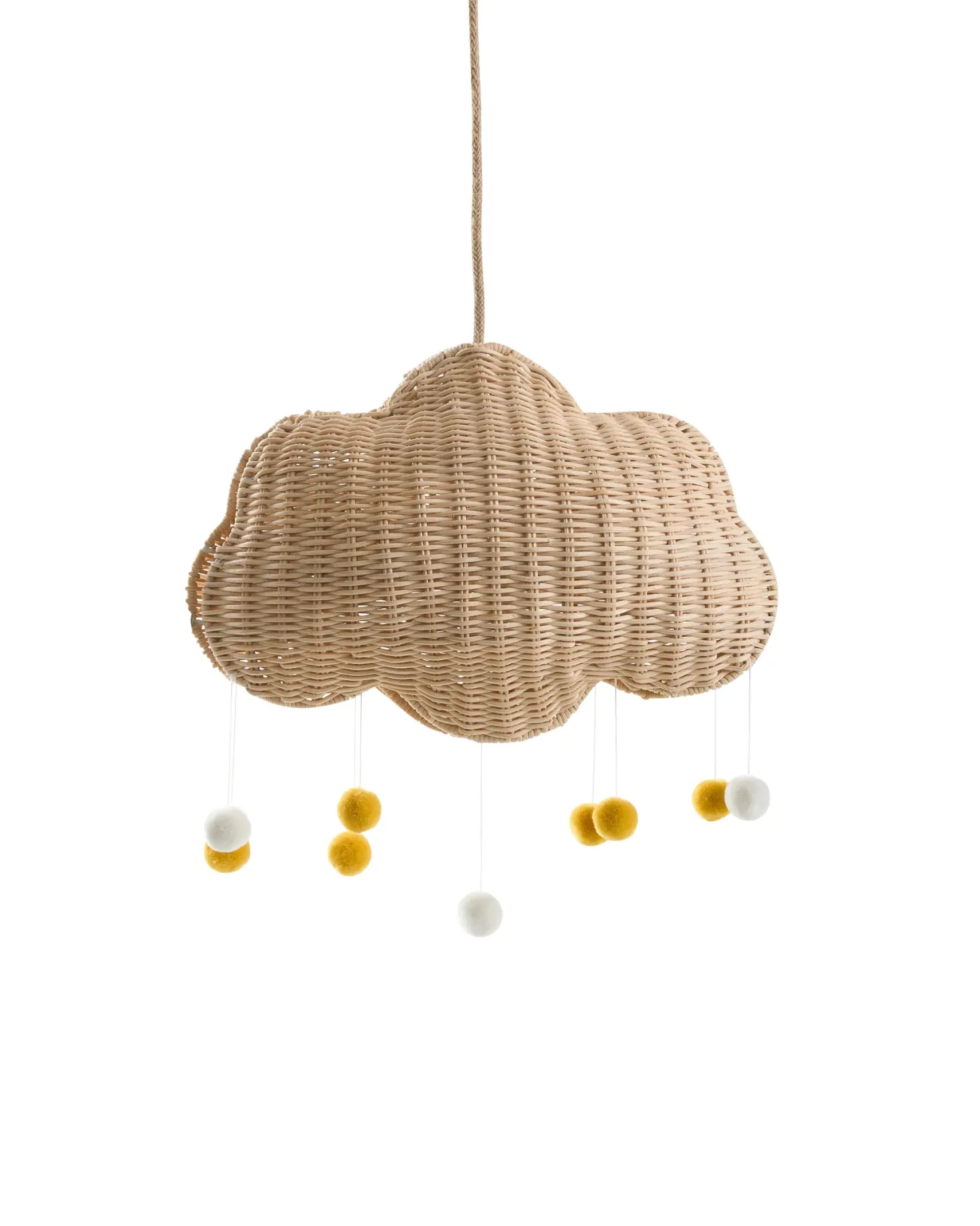 Lampa wisząca Chmurka ONON Rattan Naturalny