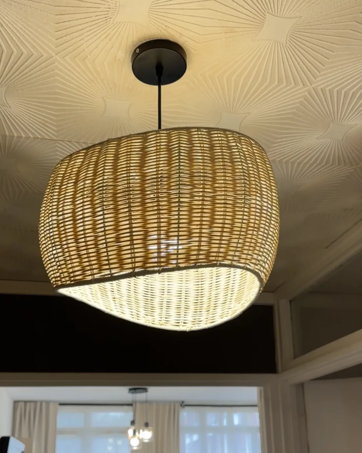 Outlet Lampa wisząca COAMO Rattan Wszystkie Lampy|Lampy Wiszące