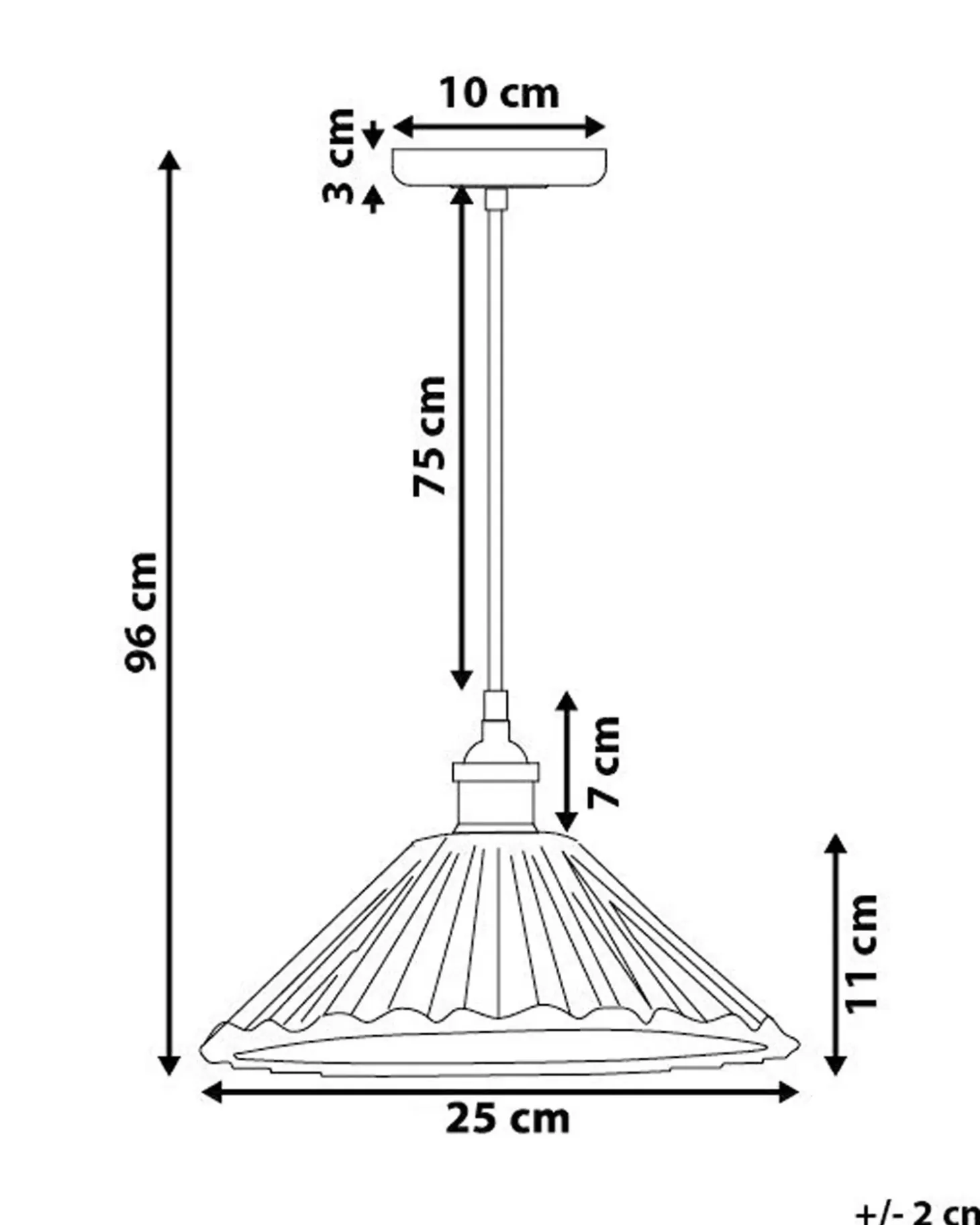 Sale Lampa wisząca COLORADO Szkło Przezroczysty Wszystkie Lampy|Lampy Wiszące