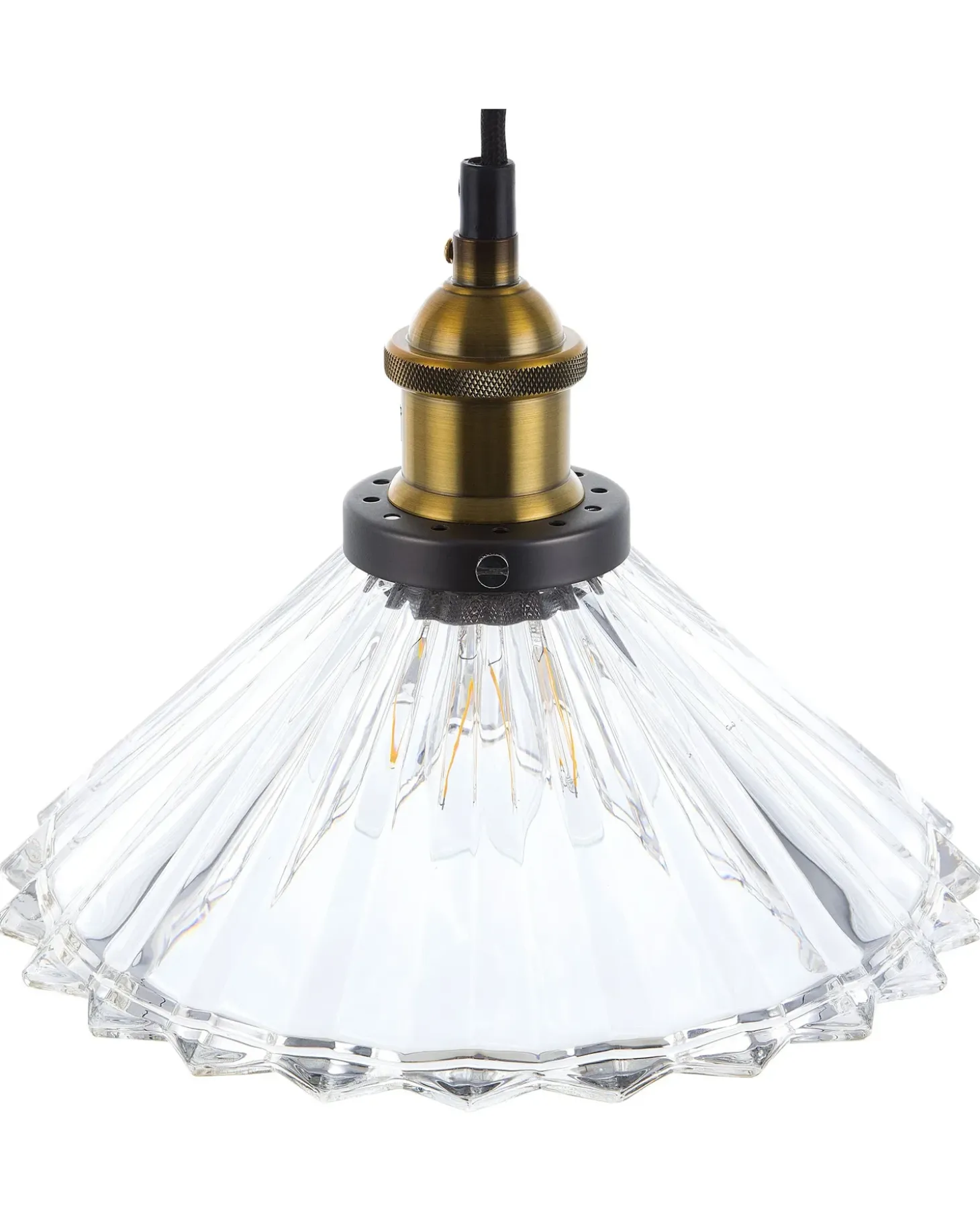 Sale Lampa wisząca COLORADO Szkło Przezroczysty Wszystkie Lampy|Lampy Wiszące