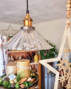 Sale Lampa wisząca COLORADO Szkło Przezroczysty Wszystkie Lampy|Lampy Wiszące
